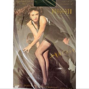 WOLFORD SYNERGY Tights Pantyhose Color BOTTLE Size Small 34”- 38”